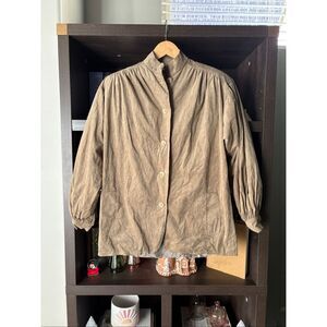 Ernst Strauss By Paul Schnell Ultrasuede Facile Suede Jacket Women’s Size 4